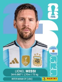 Sticker de Messi